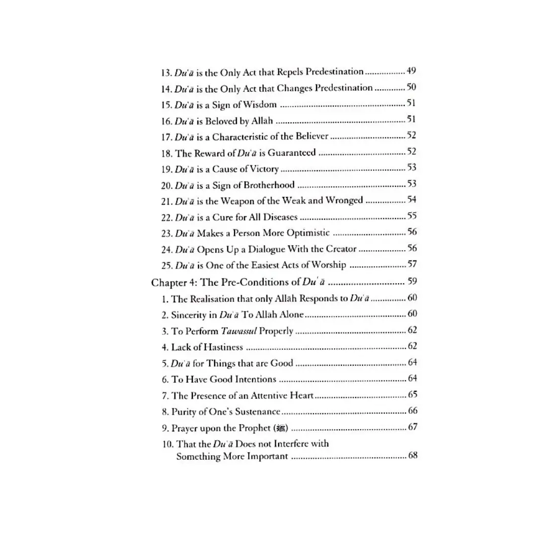 Dua: The Weapon of the Believer