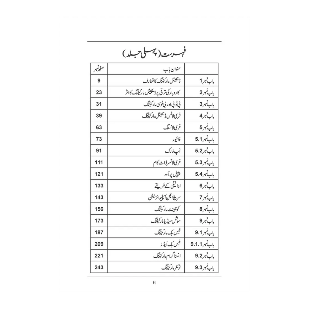 Digital Marketing 1 - ڈیجیٹل مارکیٹنگ سیکھئے اور کمایئے (پہلی جلد )
