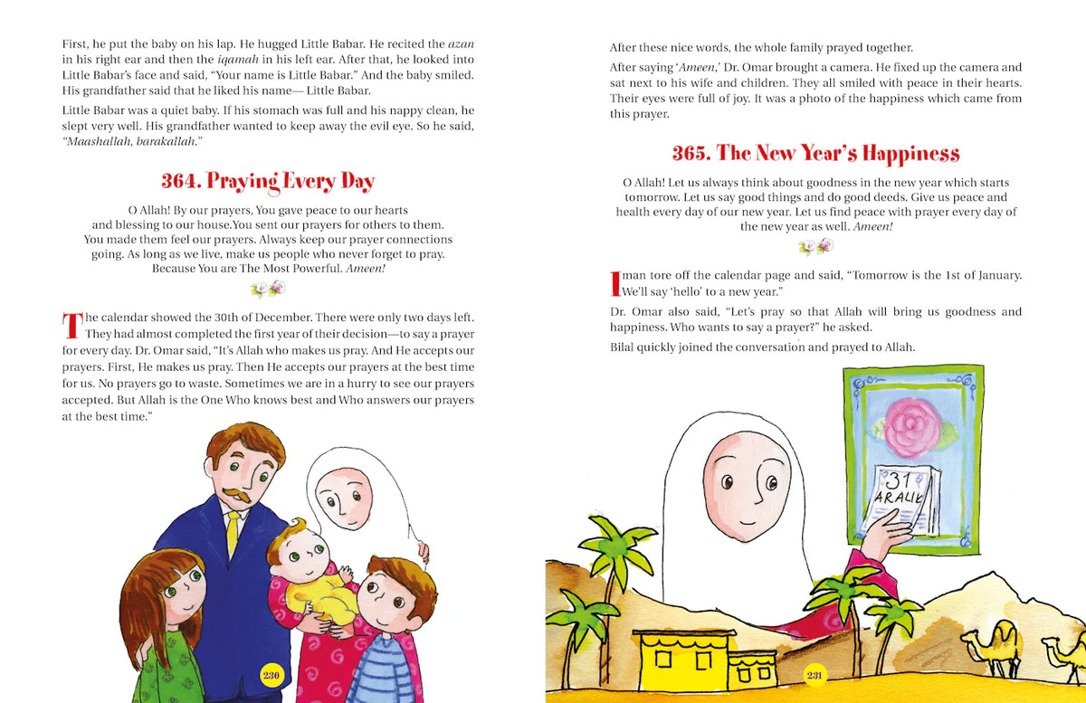 365 Dua with Stories (Hardbound)