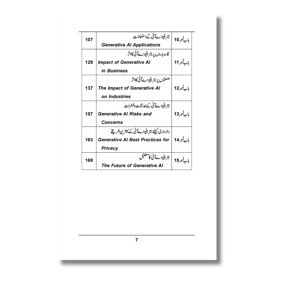 Generative AI - جینریٹو اےآئی