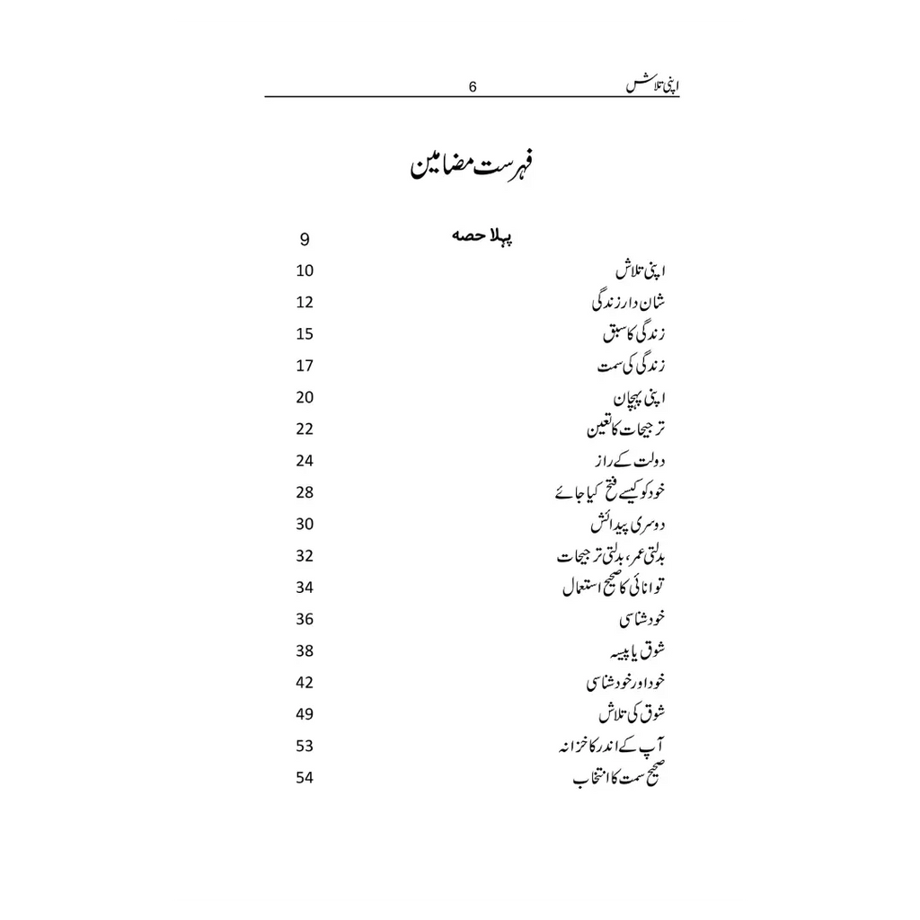 Cook Talash Apni Talash - اپنی تلاش – ilmStore.in