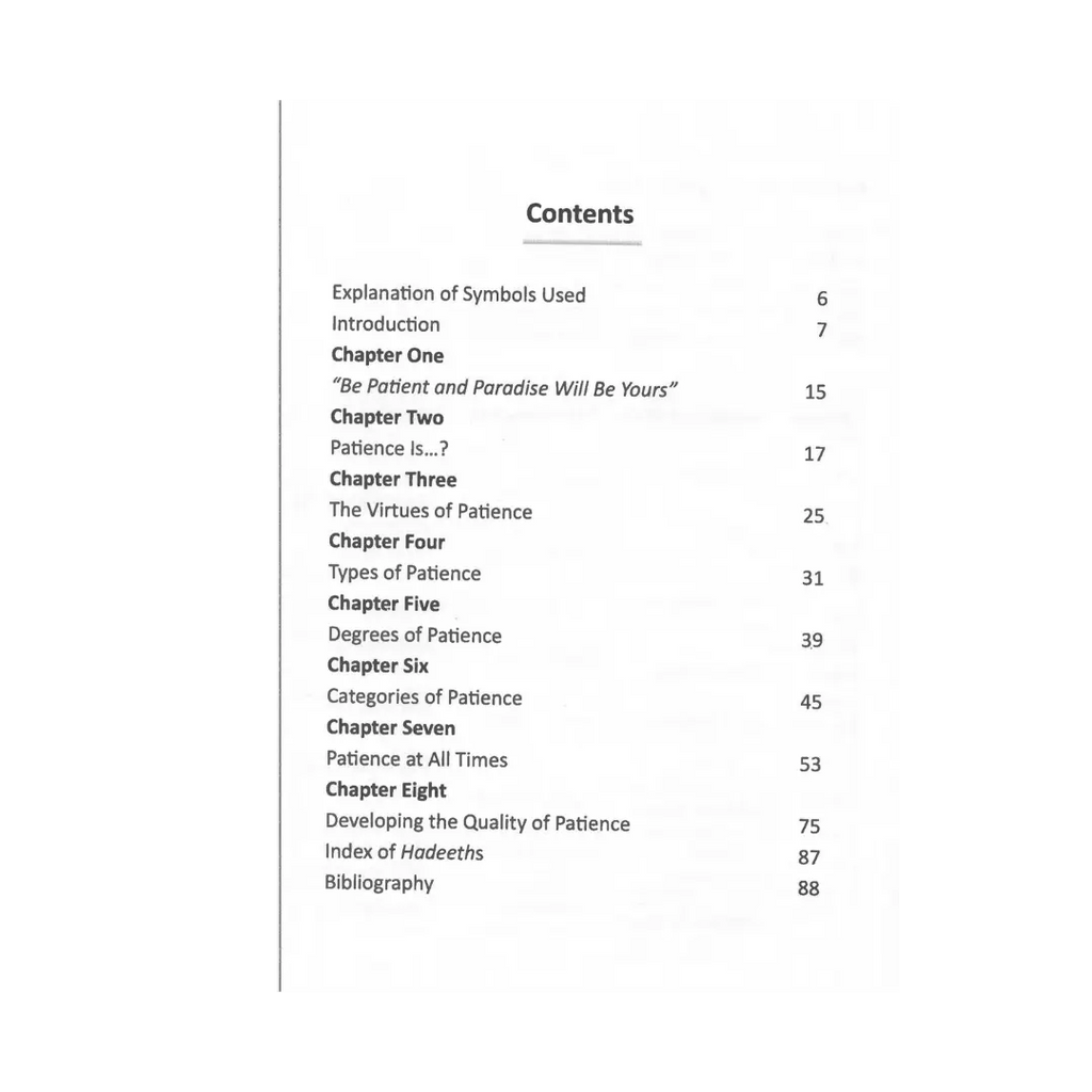 Be Patient & Paradise will be yours