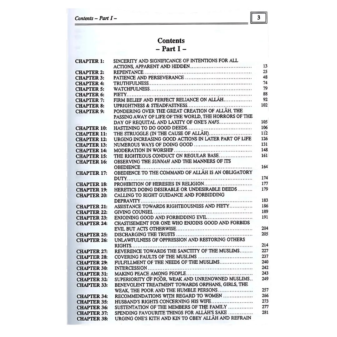 Riyad-us-Saliheen (2 Volume Set) English and Arabic