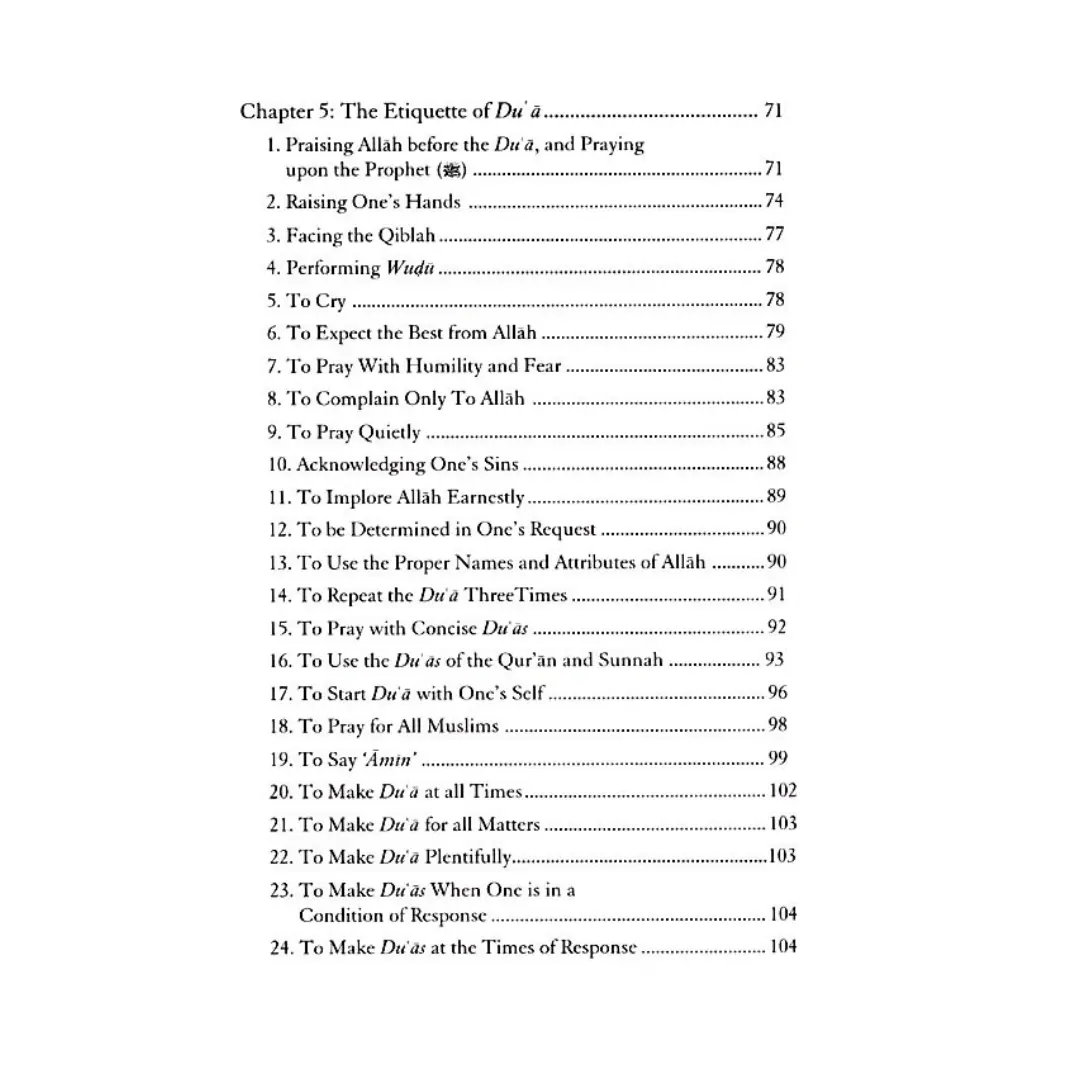 Dua: The Weapon of the Believer