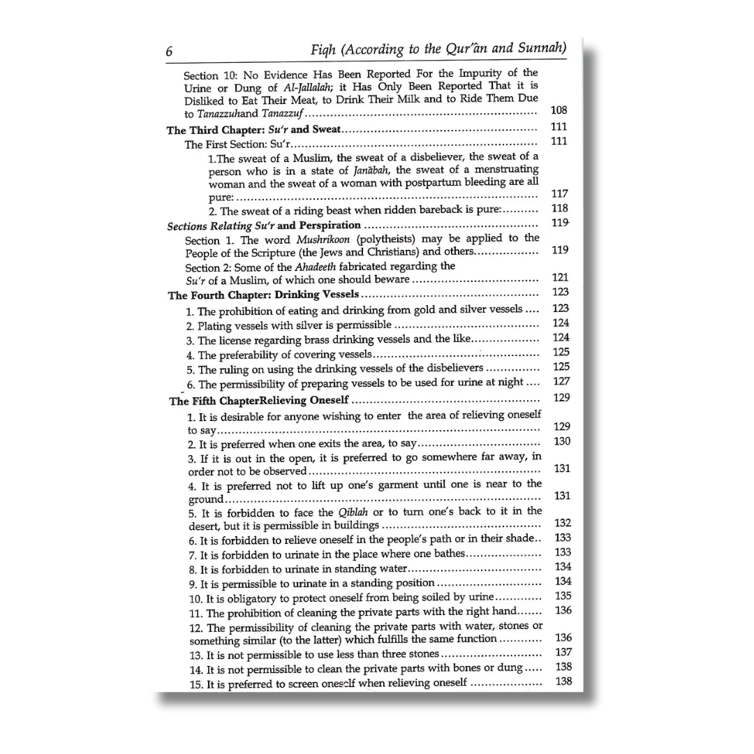 Fiqh According to the Quran & Sunnah 2 Vol.  (English)