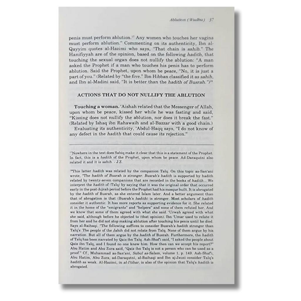 Fiqh Us-Sunnah IIPH (English)