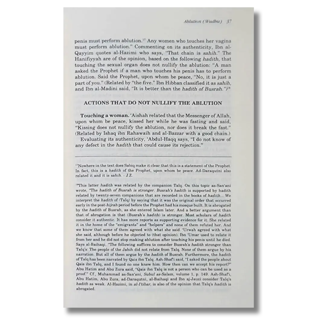 Fiqh Us-Sunnah IIPH (English)