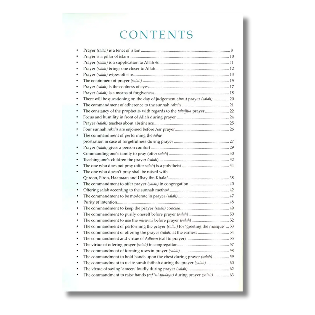 Forty Hadith on Prayer (English)