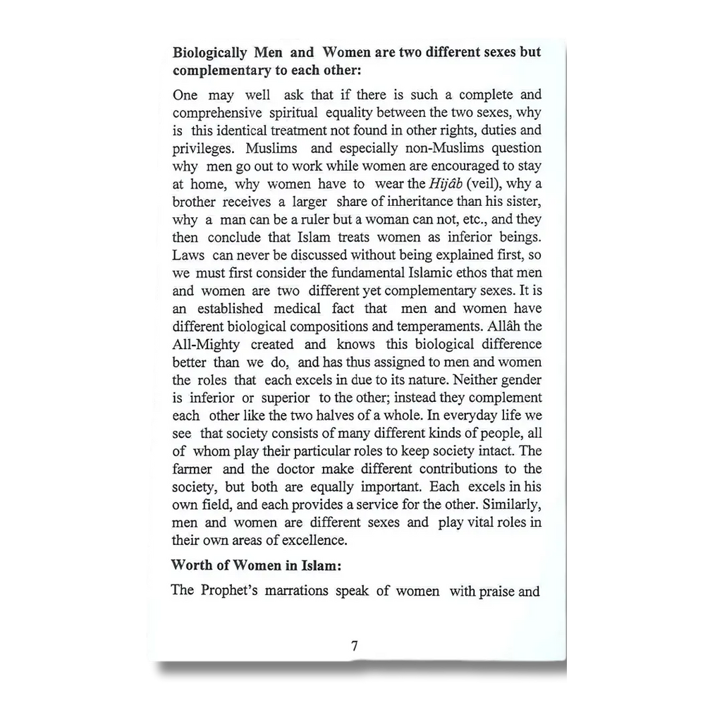 Rights & Duties of Women (English)