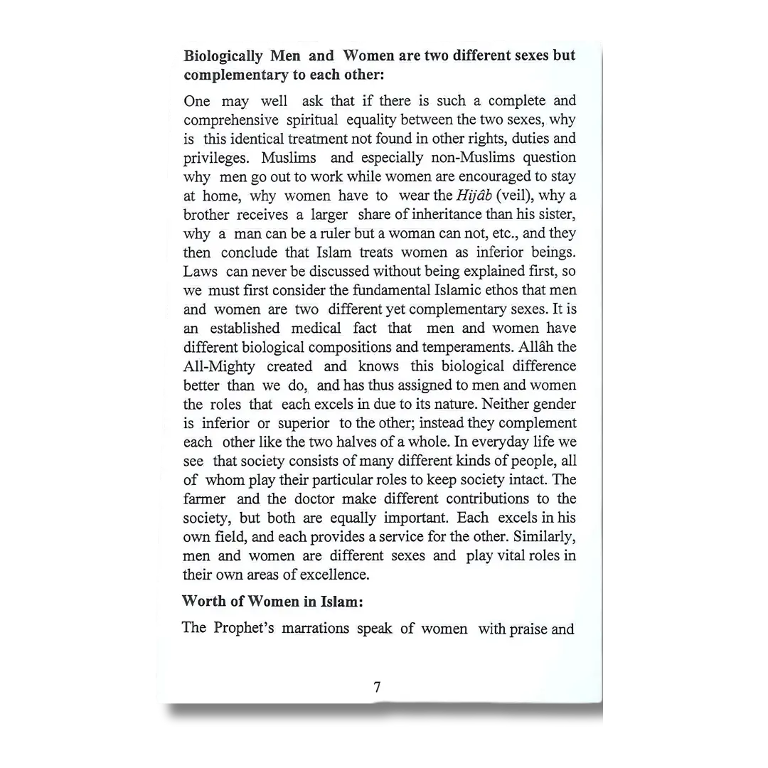 Rights & Duties of Women (English)