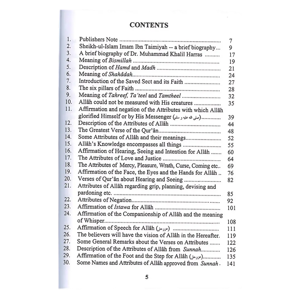 Sharh Al-Aqeedat Wastiyah - Ibn Taimiyyah/Khalil Harras