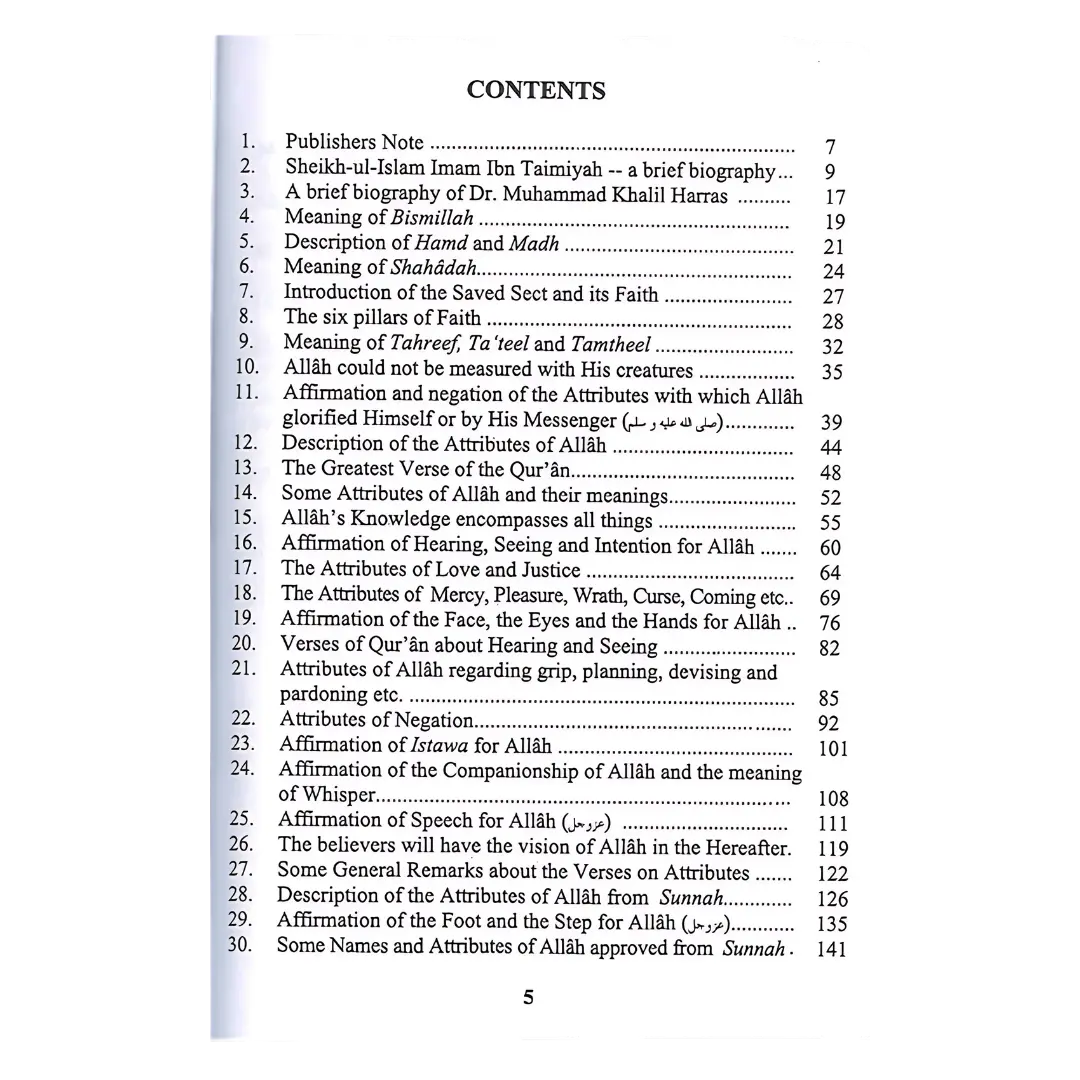 Sharh Al-Aqeedat Wastiyah - Ibn Taimiyyah/Khalil Harras