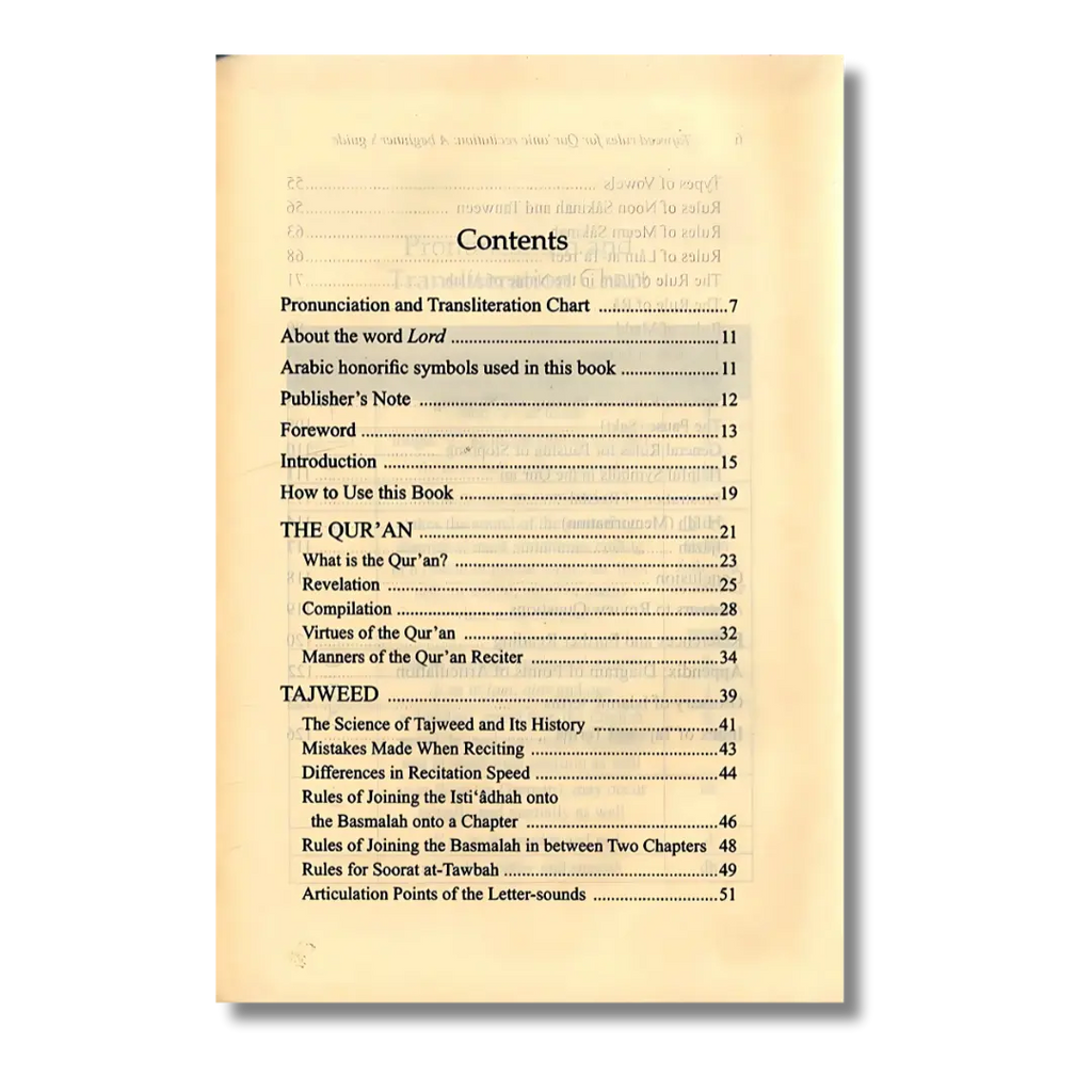 Tajweed Rules for Qur’anic Recitation – A Beginner’s Guide