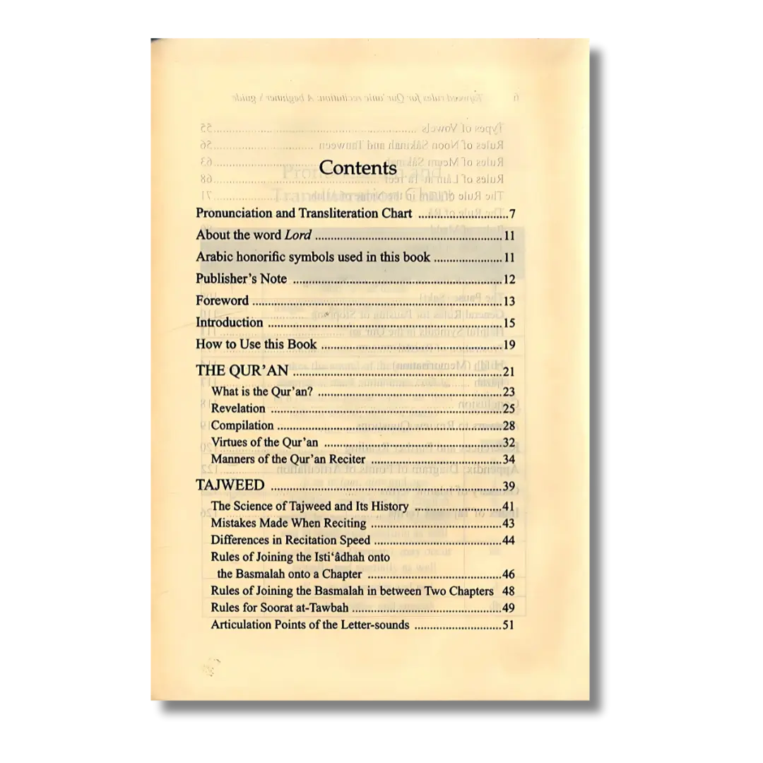 Tajweed Rules for Qur’anic Recitation – A Beginner’s Guide