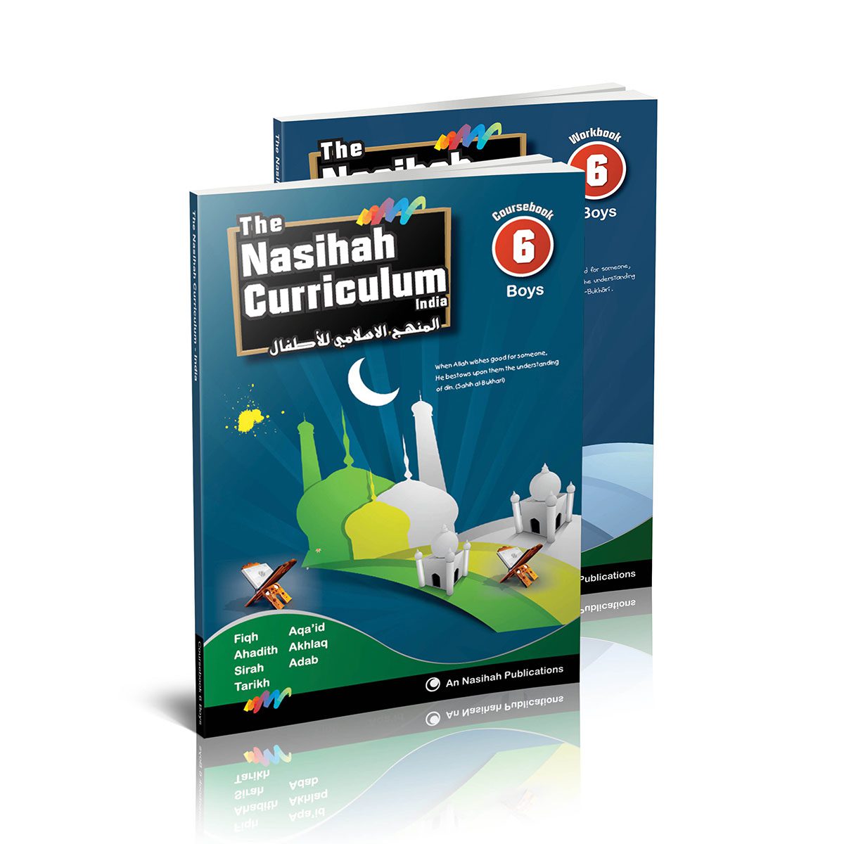 An Nasihah Islamic Curriculum Level 6 for Boys – Coursebook & Workbook