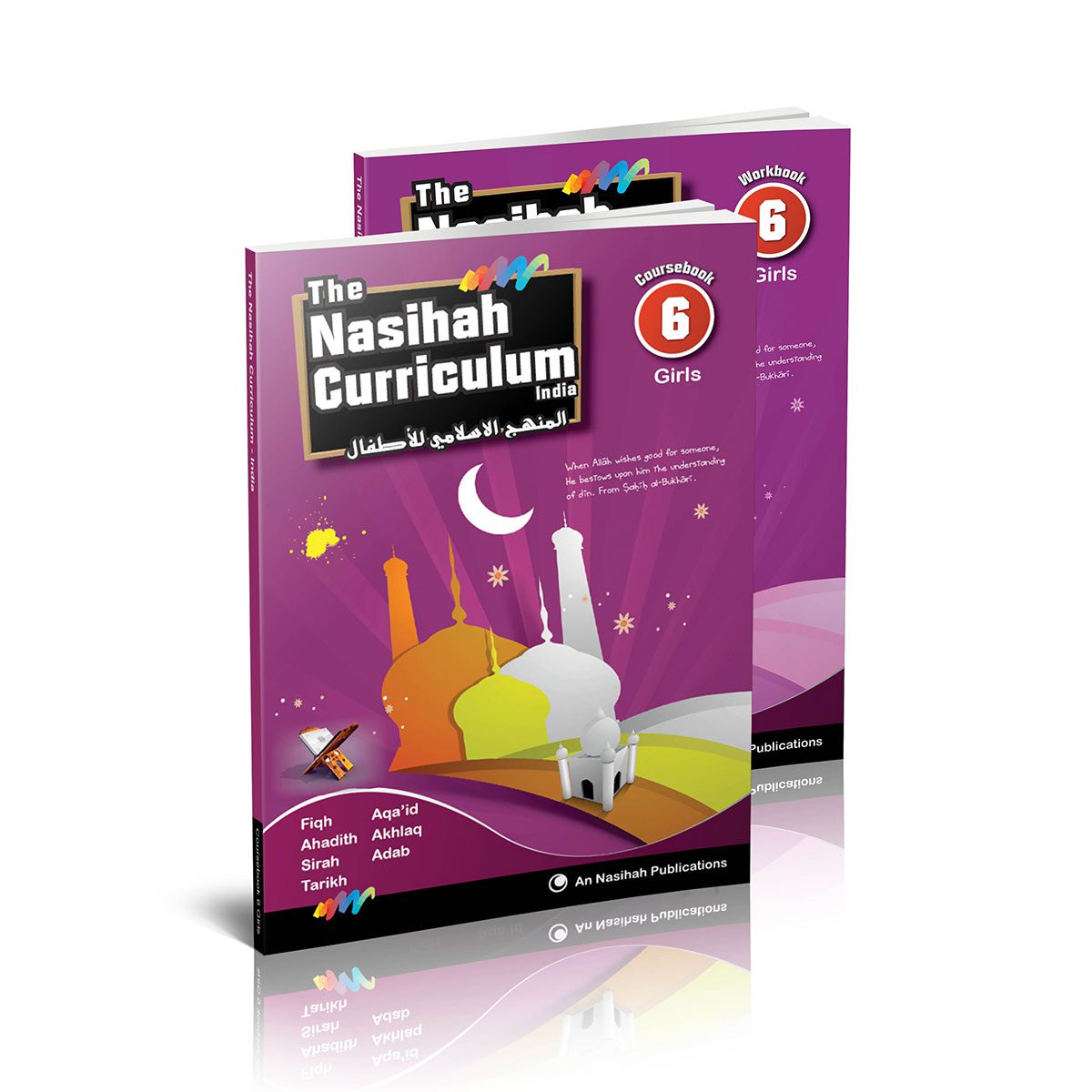 An Nasihah Islamic Curriculum Level 6 for Girls – Coursebook & Workbook