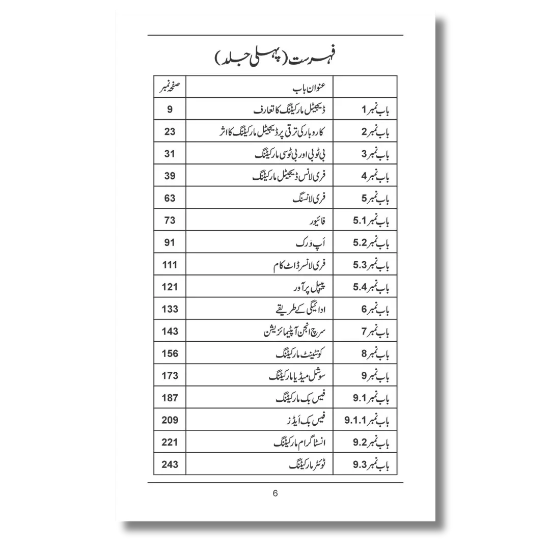 Digital Marketing 2 - ڈیجیٹل مارکیٹنگ سیکھئے اور کمایئے (دوسری جلد )