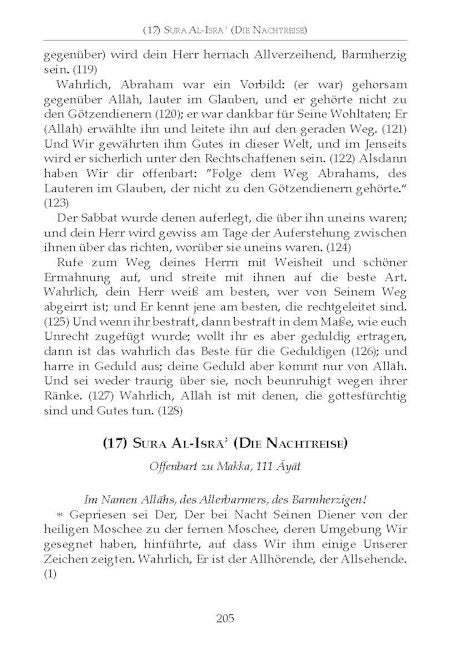 German Quran - Der Koran - TR. A. M. Ibn A. Rassoul — page preview 3