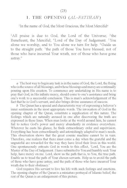 The Quran (Medium Size - English) — page preview 2
