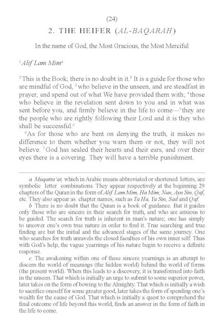 The Quran (Medium Size - English) — page preview 3