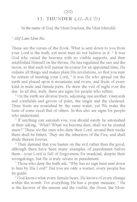 The Quran (Medium Size - English) — page preview 4