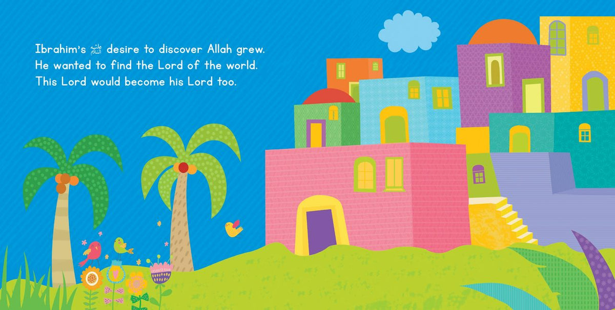 Prophet Ibrahim's  Search for Allah Board Book — page preview 1