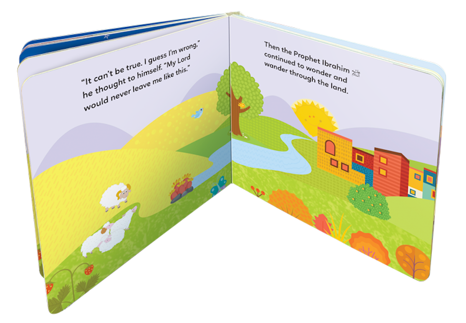 Prophet Ibrahim's  Search for Allah Board Book — page preview 8