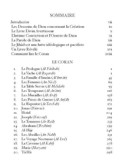 French Quran - Le Coran - TR. SHAHNAZ SAÏDI — page preview 1