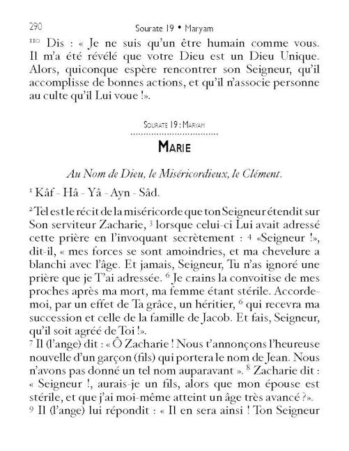 French Quran - Le Coran - TR. SHAHNAZ SAÏDI — page preview 4