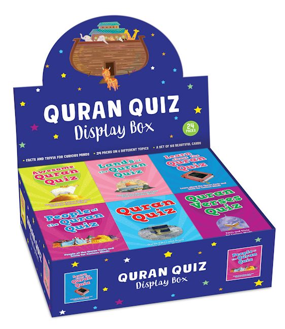 Quran Quiz Display Box (24 Packs on 6 different Topics) — page preview 1
