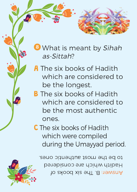 Hadith Quiz Cards — page preview 4