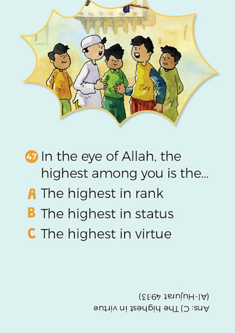 Islamic Teachings Quiz Cards — page preview 4