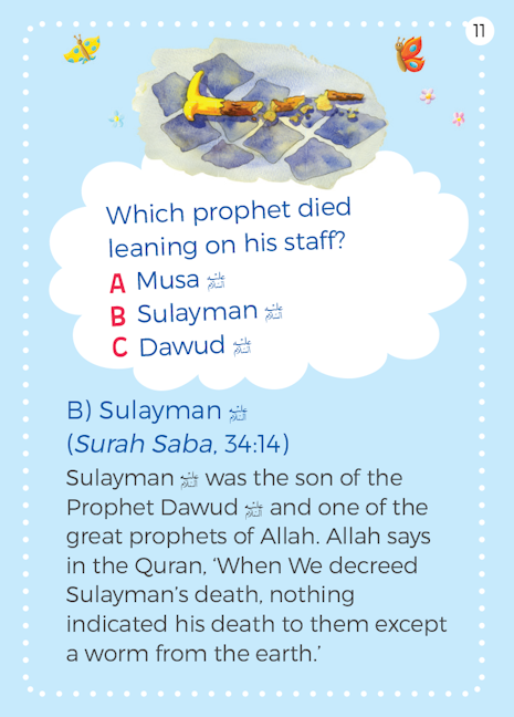 The Prophets Quiz Cards — page preview 9