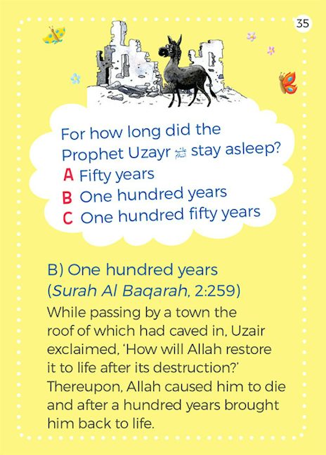 The Prophets Quiz Cards — page preview 7
