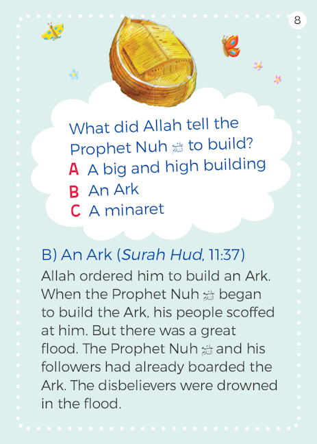 The Prophets Quiz Cards — page preview 8