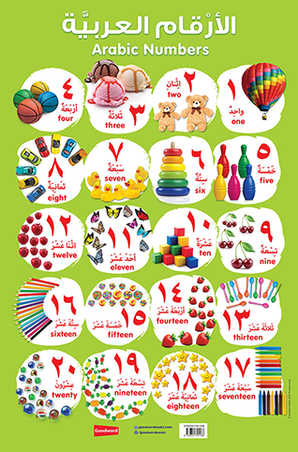 Arabic Number Chart — cover