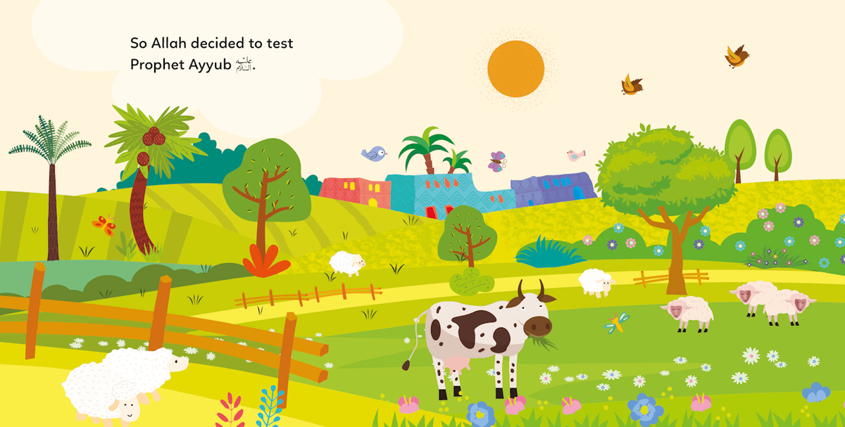 The Story of Prophet Ayyub (Board Book) — page preview 2