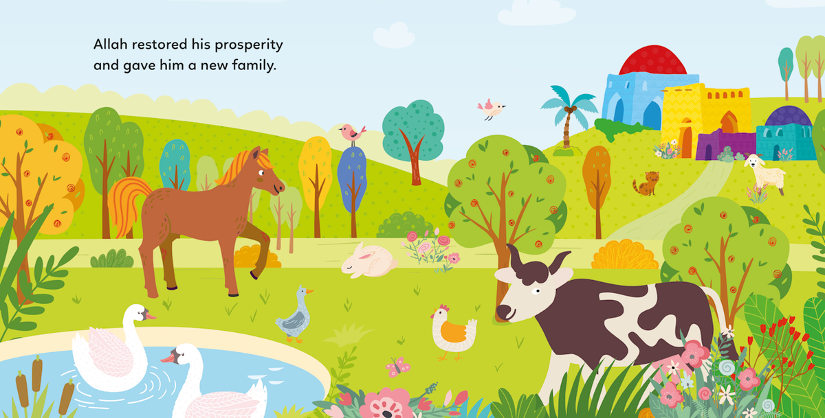 The Story of Prophet Ayyub (Board Book) — page preview 3