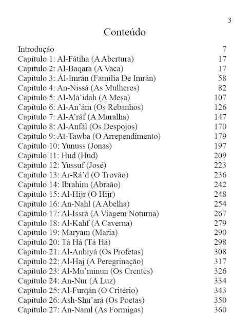 PORTUGUESE Quran - Alcorão Sagrado - TR. Shaykh Aminuddin Muhammad — page preview 1