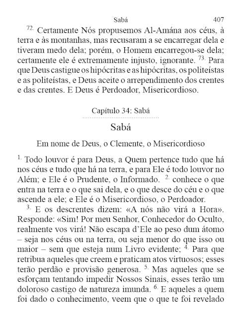 PORTUGUESE Quran - Alcorão Sagrado - TR. Shaykh Aminuddin Muhammad — page preview 4