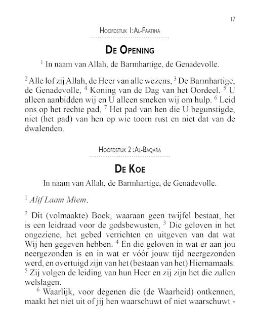 DUTCH QURAN - De heilige Koran - TR. Rafiq Ahmed Fris — page preview 2