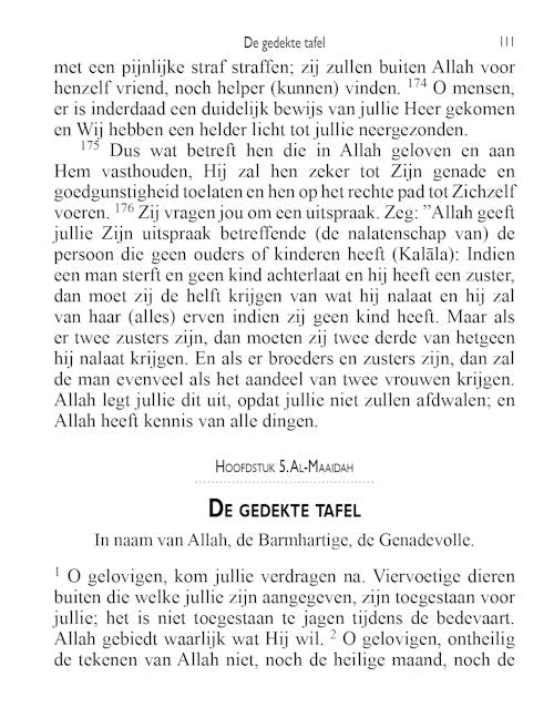 DUTCH QURAN - De heilige Koran - TR. Rafiq Ahmed Fris — page preview 3