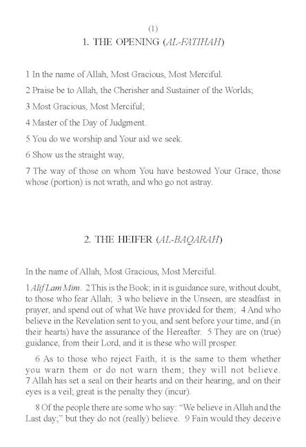 The Holy Quran (Medium Size) — page preview 2