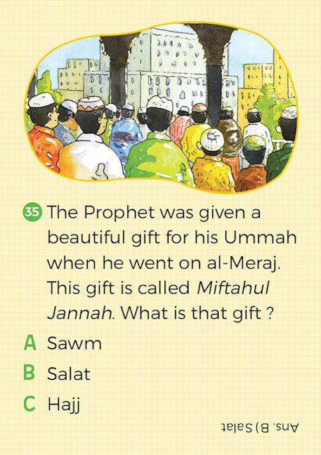 Lands of the Quran Quiz Cards — page preview 2