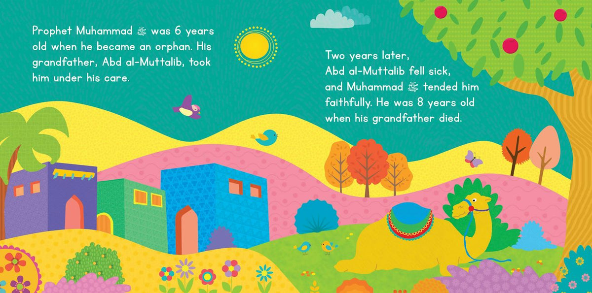 Prophet Muhammad's Early Life (Board Book) — page preview 1