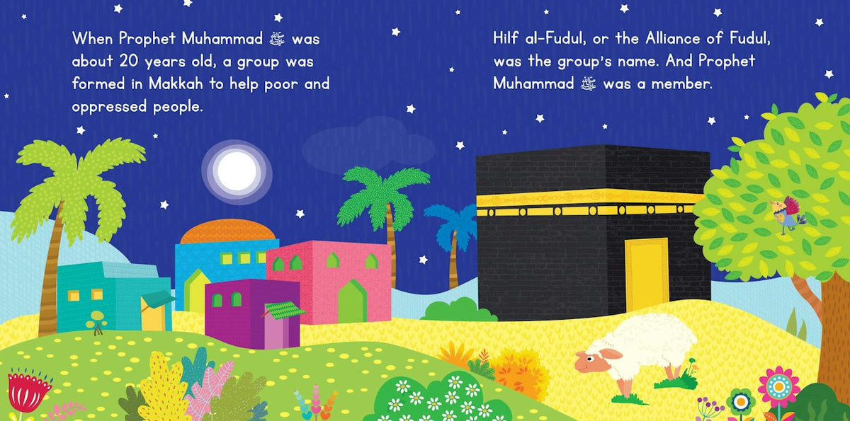 Prophet Muhammad's Early Life (Board Book) — page preview 4