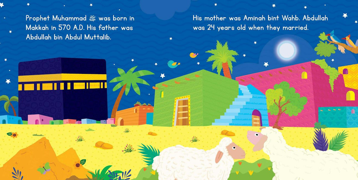 The Birth of Prophet Muhammad (Board Book) — page preview 1