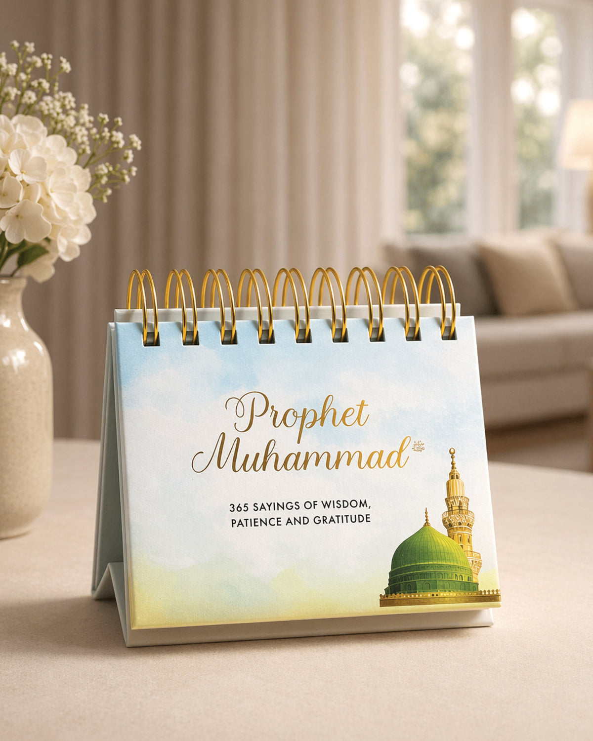 Sayings of the Prophet Muhammad Calendar - English edition — cover