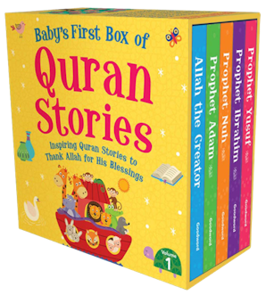 Baby’s First Box of Quran Stories - 1 (5 Board Books Set) — cover