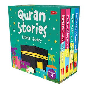 Quran Stories - Little Library - Vol.3  (4 Board Books Set) — cover